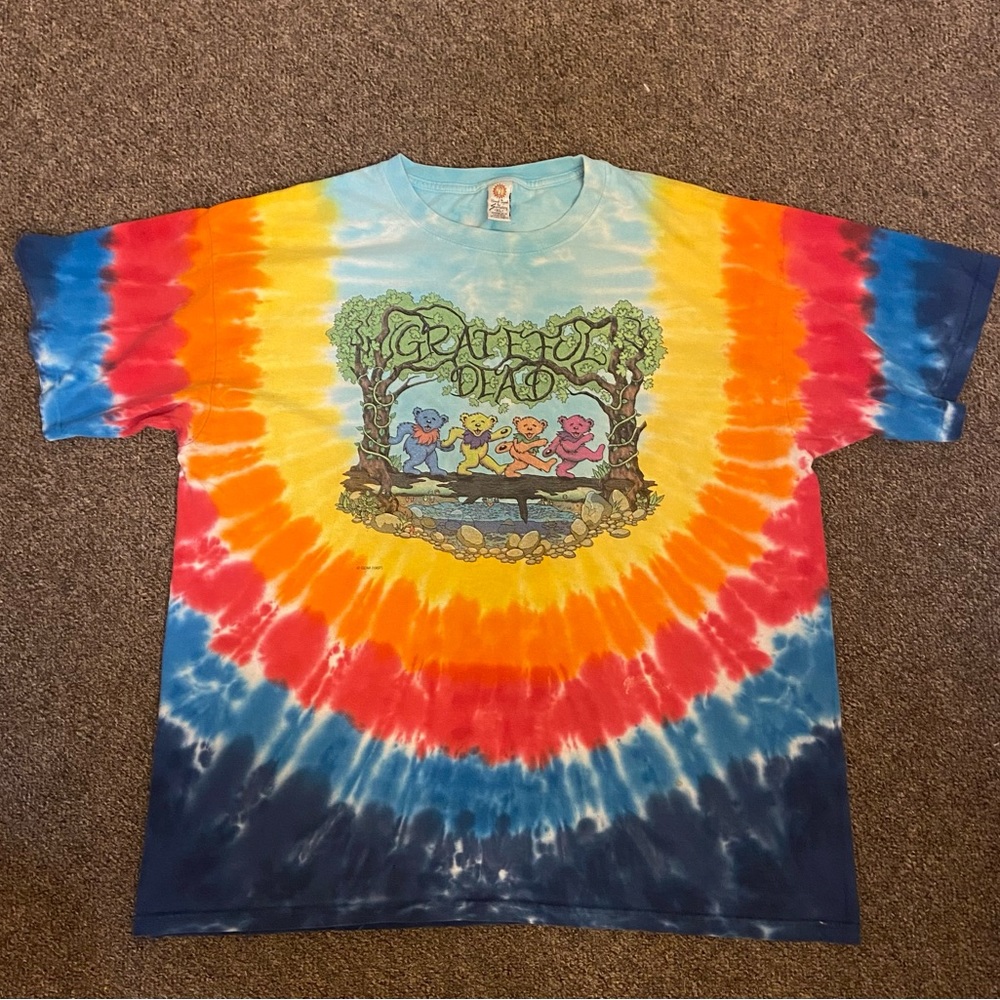 1997 Greatful Dead Vintage Tie dye tshirt